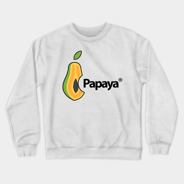papaya Crewneck Sweatshirt by AsKartongs